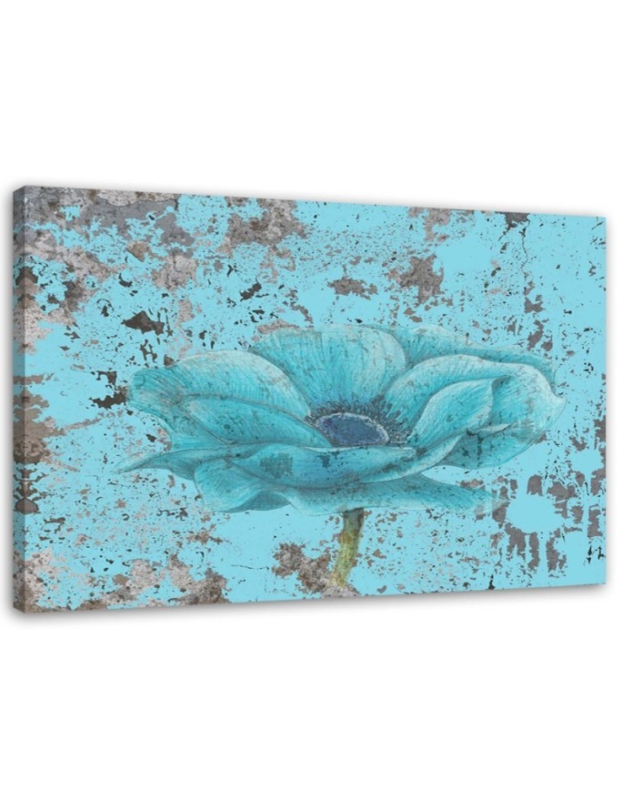 Canvas prints for living room canvas Flower vintage retro | FEEBY