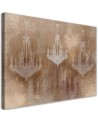 Wall art decoration for living room Vintage chandelier | FEEBY