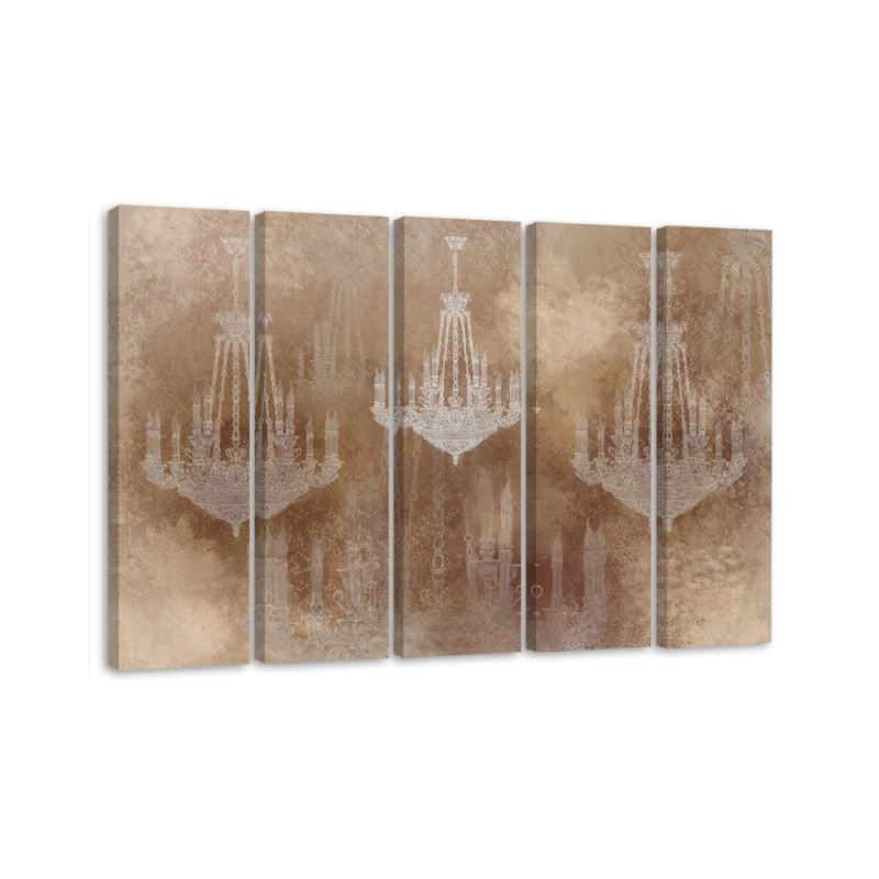 Living room wall art decoration Chandeliers | FEEBY