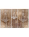 Living room wall art decoration Chandeliers | FEEBY