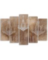 Living room wall art decoration Chandeliers | FEEBY