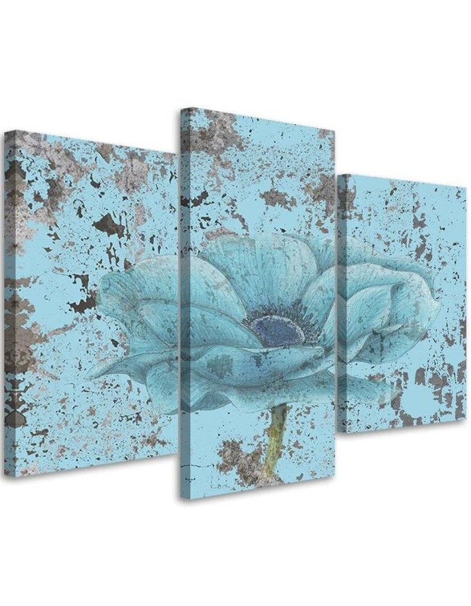 Modern retro sea flower wall painting | FEEBY
