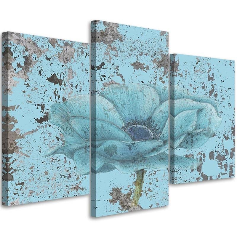 Modern retro sea flower wall painting | FEEBY
