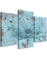 Modern retro sea flower wall painting | FEEBY