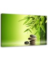 Stones zen bamboo spa - Bathroom Canvas painting | FEEBY
