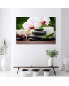 Orchid zen flowers - Wall art painting | FEEBY