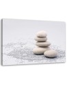 Zen stones - Wall art painting for the bathroom | FEEBY