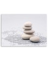 Zen stones - Wall art painting for the bathroom | FEEBY