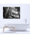 Canvas prints for bathroom Face of sleeping Buddha | FEEBY