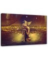 Wall art painting for bathroom Buddha abstract | FEEBY