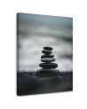 Wall Canvas painting for bathroom Stack of stones | FEEBY
