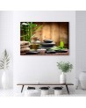 Bathroom wall art painting Zen composition | FEEBY