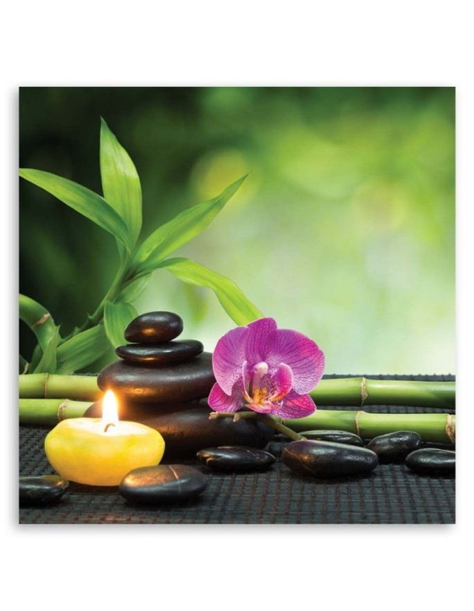 Wall art painting for living room Relaxing zen composition | FEEBY