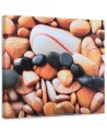 Wall art decoration Colourful stones from close up | FEEBY