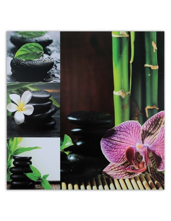 Wall art decoration Collage with black stones | FEEBY