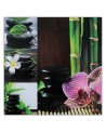 Wall art decoration Collage with black stones | FEEBY