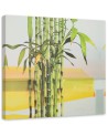 Wall decoration Several green bamboos. Dress your walls! | FEEBY