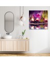 Zen spa candle bamboo wall art decoration | FEEBY