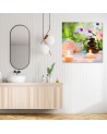 Wall art decoration Zen spa candles bamboo | FEEBY