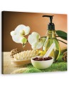 Bathroom wall art decoration Zen spa candles bamboo | FEEBY