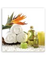 Zen spa bathroom Wall art decoration | FEEBY