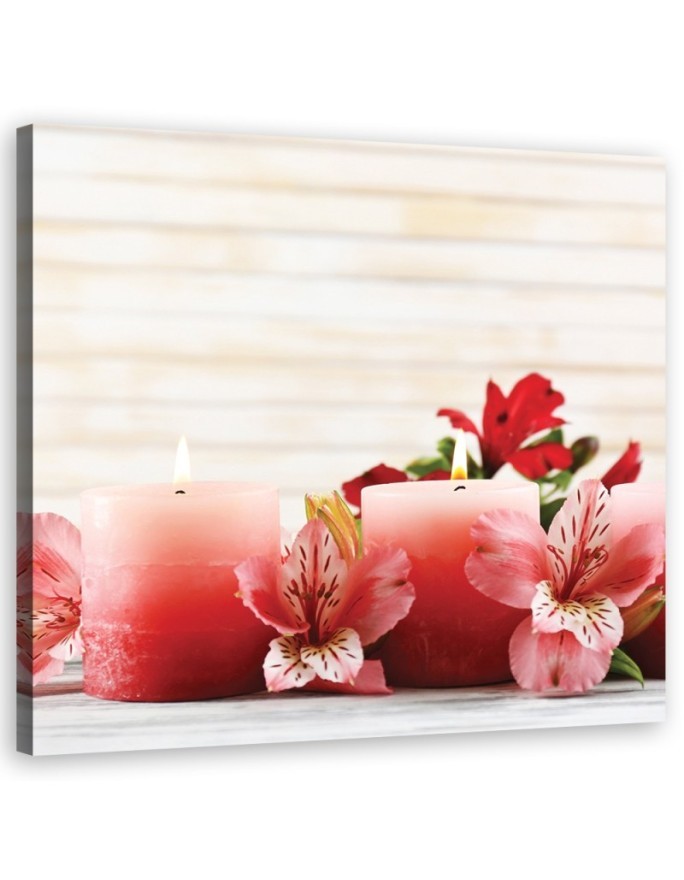 Bathroom wall art decoration Flower Zen spa | FEEBY