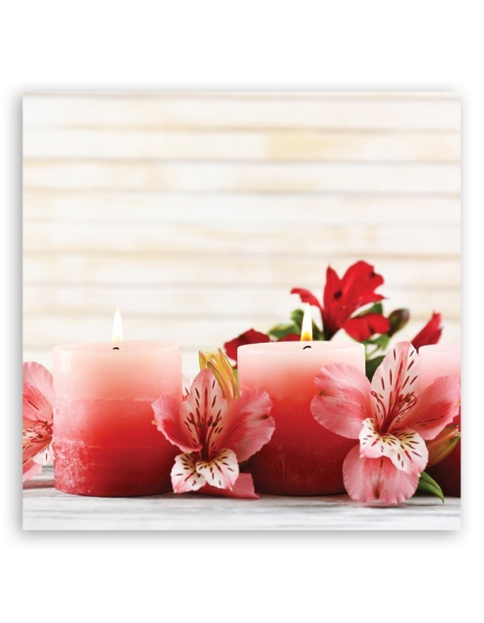 Bathroom wall art decoration Flower Zen spa | FEEBY