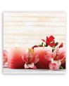 Bathroom wall art decoration Flower Zen spa | FEEBY
