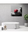 Modern wall art decoration Red stone zen spa | FEEBY