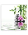 Modern zen water garden wall art decoration | FEEBY