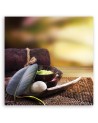 Modern wall art decoration Zen spa leaves | FEEBY