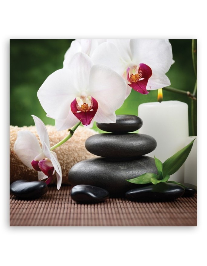 Zen orchids - Wall art decoration | FEEBY