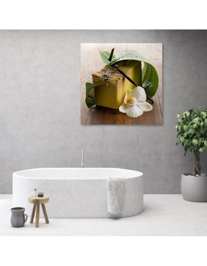 Zen spa soap - Bathroom Canvas decoration | FEEBY