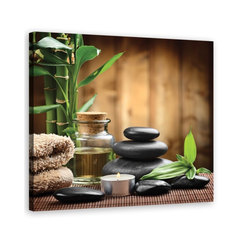 Zen composition - Canvas painting for spa | FEEBY