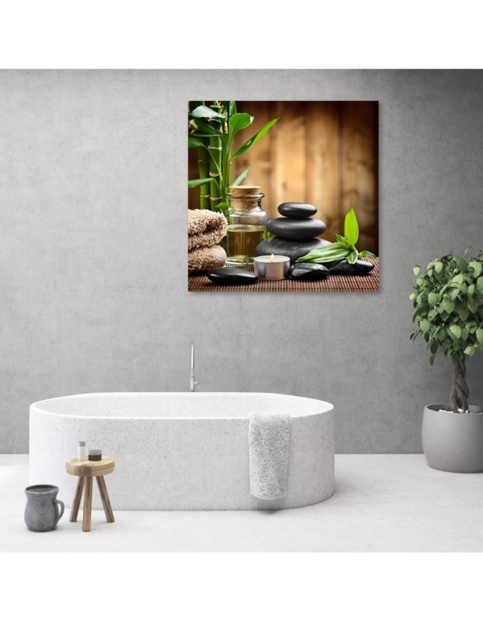 Zen composition - Canvas painting for spa | FEEBY