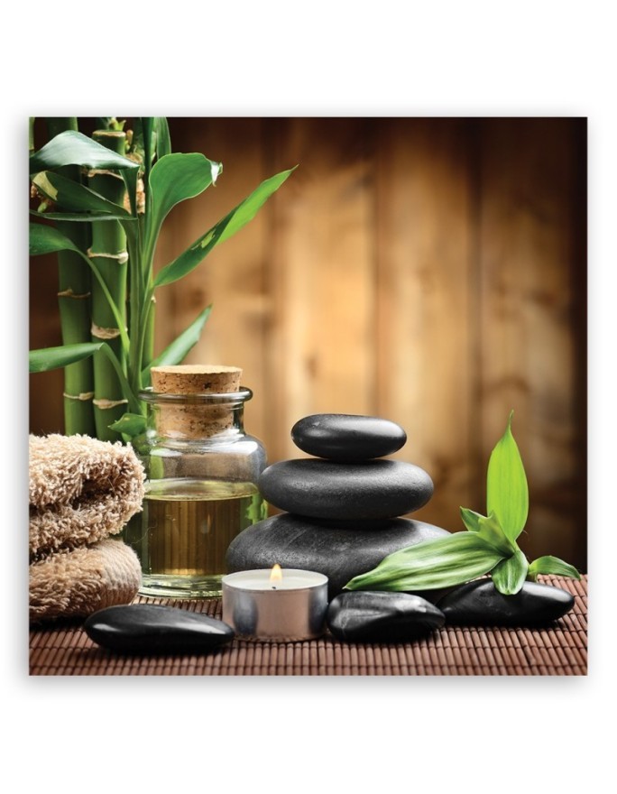Zen composition - Canvas painting for spa | FEEBY
