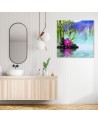 Stones Orchid Zen Spa- Modern Canvas prints | FEEBY