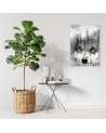 Wolf forest nature - Modern wall art painting | FEEBY