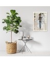 Youth pictures on Canvas  - Leopard hipster newspaper | FEEBY