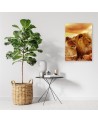 Modern canvas painting - Pair of lions | FEEBY
