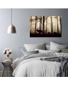 Canvas painting for the living room Animals in the forest deer and wild boar | FEEBY