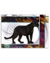 Wall art painting - Black panther abstract | FEEBY