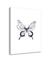 Modern wall art decoration - Drawn butterfly | FEEBY