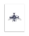 Modern Canvas painting - Flying beetle | FEEBY