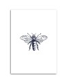 Modern canvas painting - Drawn wasp | FEEBY