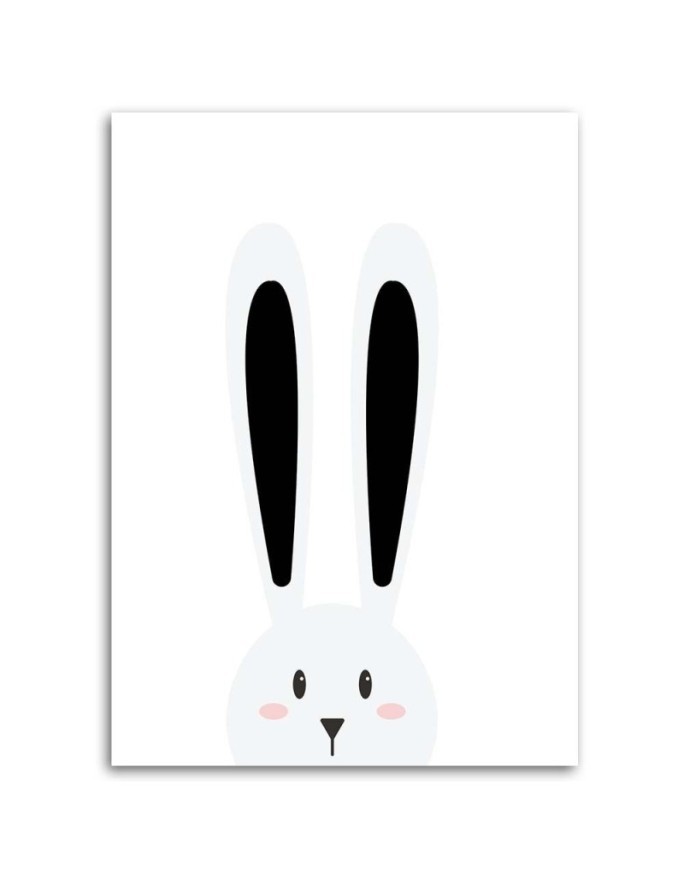 Canvas prints for a child's room - Rabbit ears | FEEBY