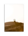 Modern Canvas painting - Young deer - Wall decoration | FEEBY