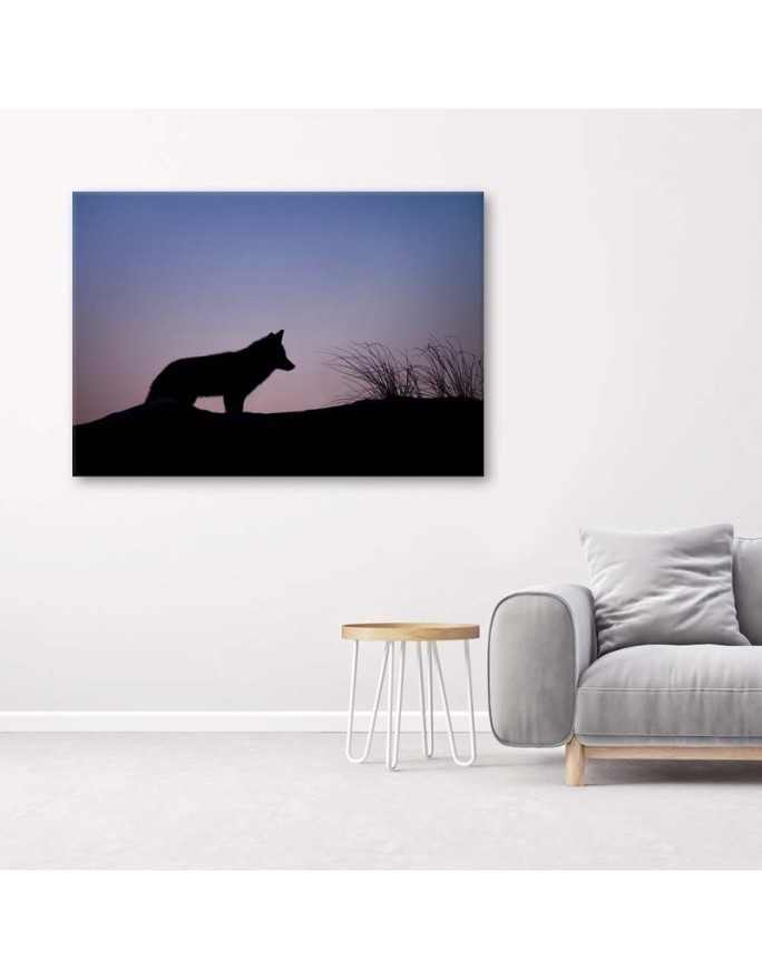 Decorative canvas painting - Wolf nature | FEEBY