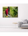 Parrot of paradise - Decorative painting for the living room | FEEBY