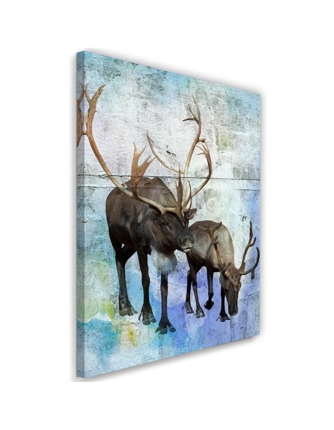 Canvas print Deer and...